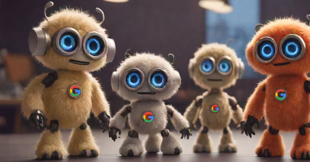 cute google robots